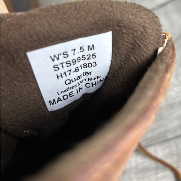 Sperry Duck Waterproof Rubber Saltwater Core Zip Up Women Leather Rain Boots 7.5 - Picture 9 of 9